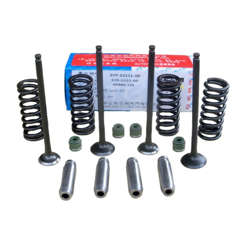 LC135 150 5YP Spark Moto Valvola di Ingresso e Scarico Guida Molla Kit Paraolio Adatto per Yamaha Jupiter MA/MX R15 V1.0 2.0 6