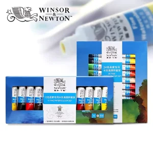 Winsor & Newton Set di colori ad acquerello professionale 12/18/24/36 colori 10ML acquerello per artisti di pittura per principianti che disegnano arte 1