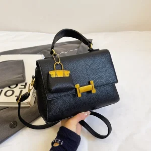 Borsa a tracolla da donna in pelle premium di design famoso, classica ed elegante per il marchio da donna alla moda 1