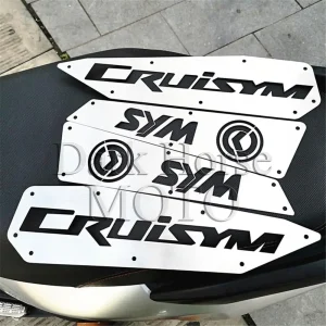 Accessori moto poggiapiedi pedane pedane pedali piastra pad per SYM CRUISYM JOYMAX Z 300 CRUISYM300 JOYMAX300 1
