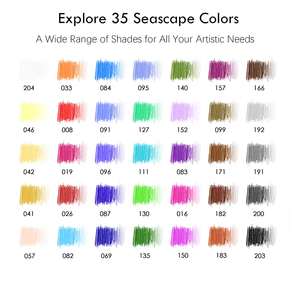 Kalour Matite colorate Bambini Barile di tiglio Piombo anti-rottura Disegno professionale Matita colorata Cancelleria multifunzione 5