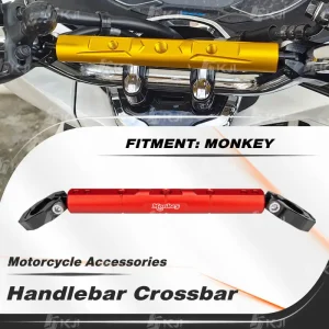 Per Honda Monkey 125 Z125 Manubrio Crossbar 22mm Universal Balance Bar staffa Extender Extension accessori moto parti 1