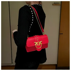 2025 Borsa a rondine in stile coreano di lusso leggero - Design di nicchia, tracolla a catena sotto le ascelle, trendy ed elegante 1