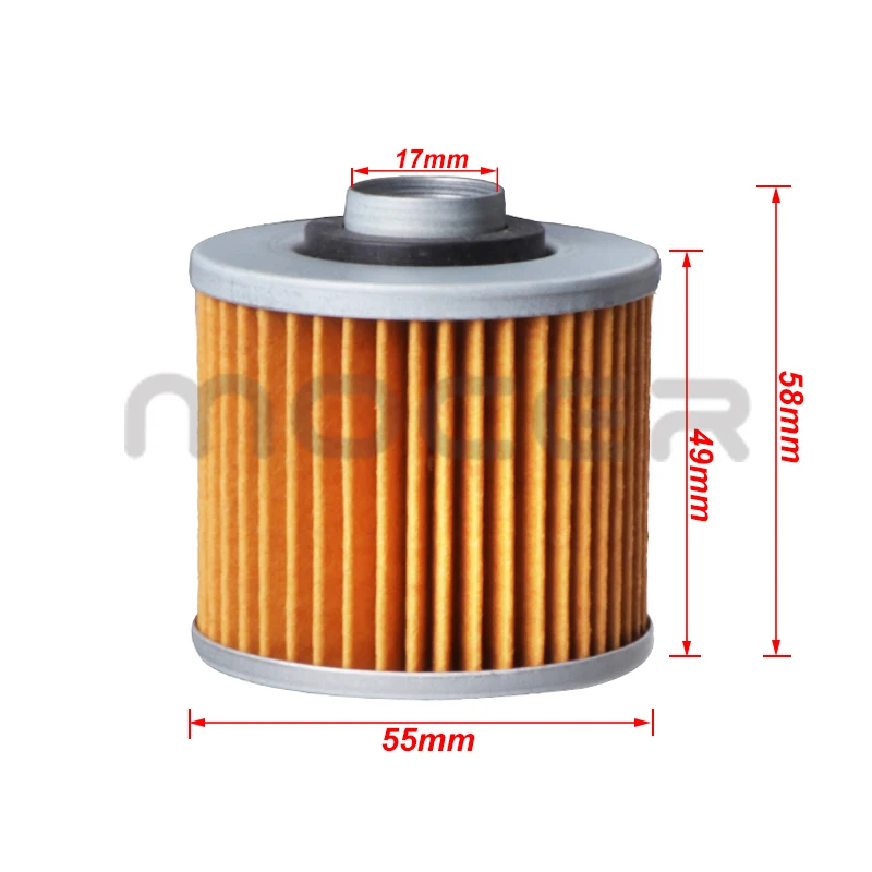 Filtro olio moto adatto per Yamaha XV125 Virago XV250 V-Star XV 125 250 750 XV500 XV535 XV700 XV750 XV920 XV1000 XV1100 3