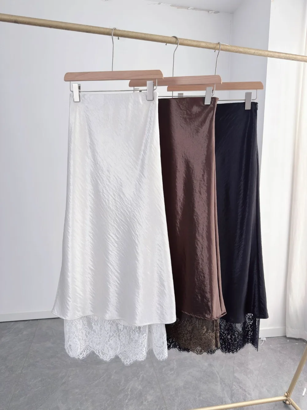 Pizzo impiombato Ropa Mujer Vita alta Gonna a coda di pesce Gonne a sirena Giappone Elegante Faldas Feminino Donna sexy 2025 Vestiti 5