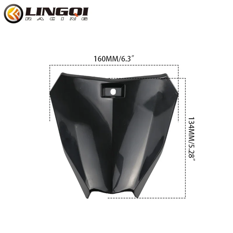 LESQUE Pit Dirt Bike Numero di targa anteriore Carta di copertura della licenza Parti per bambini 49cc Bici cinesi Off Road Motocross Enduro 1