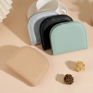 Portafoglio da donna Hasp Borse moda per donna Portafoglio corto Borsa in pelle Pu Soldi femminili Tasca portamonete piccola con cerniera 1