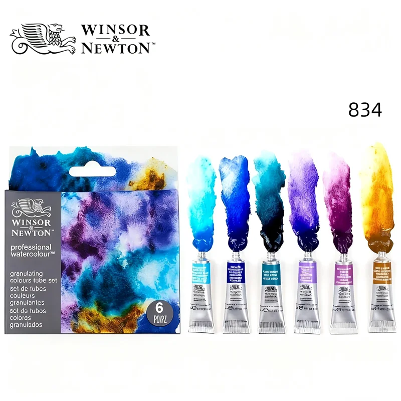 Winsor & Newton Pittura ad acquerello professionale, set da 6 tubi da 5 ml 3