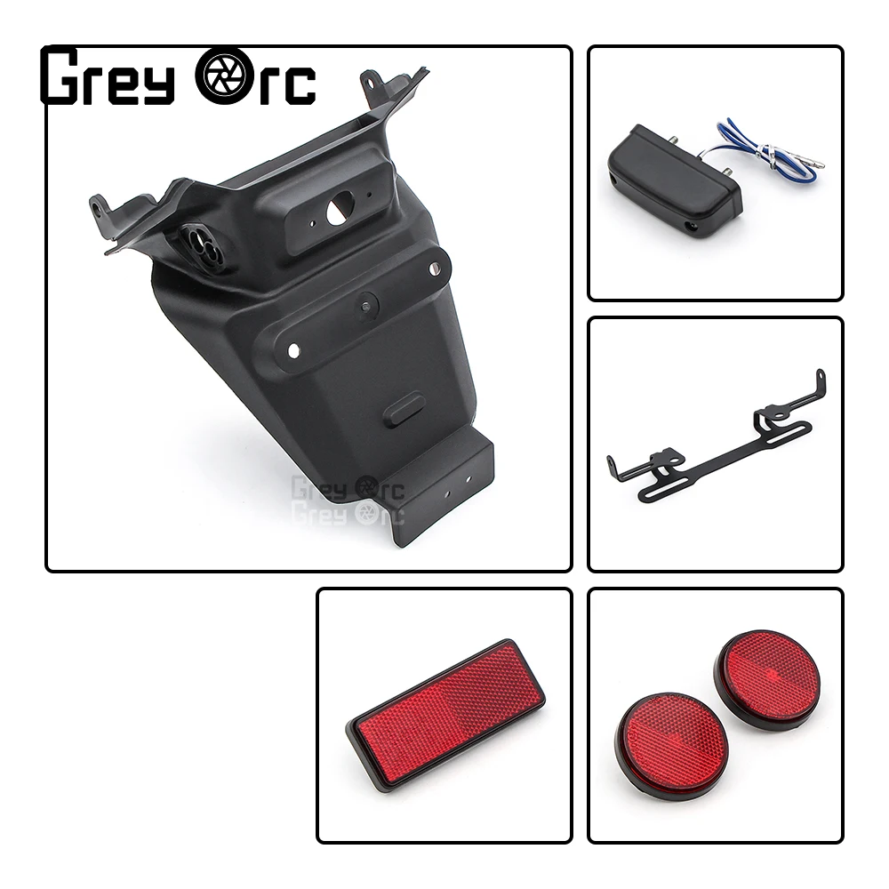 Per Honda CB400 CB 400 SF VTEC III 2003-2007 Parafango posteriore Parafango Copertura Targa Staffa Moto Parafango Guard Accessori 4