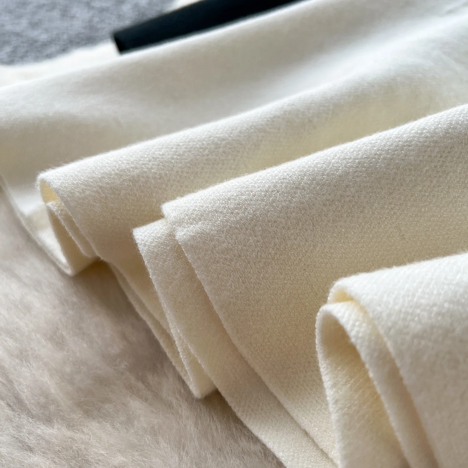 Gonna lavorata a maglia vintage a vita alta Gonna longuette da ufficio a coda di pesce con spacco arricciato Gonna di lana autunno inverno 6