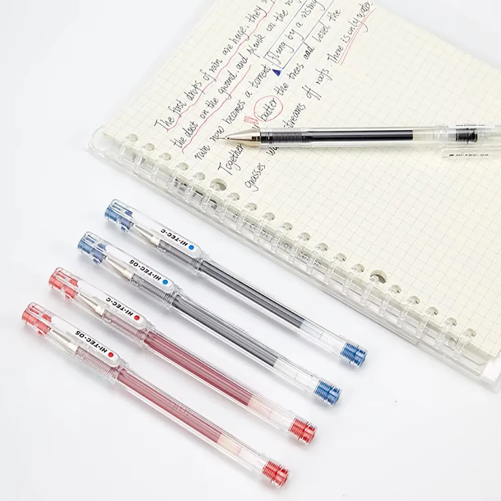 6 pezzi PILOT Penna gel HI-TEC-C Penne speciali per contabilità finanziaria BLLH-20C3/C4/C5 Forniture per ufficio molto fini 0,25/0,3/0,4/0,5 mm 6