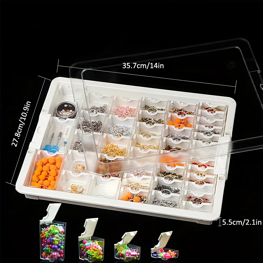 EverShine Contenitori per trapano Accessori per strumenti di pittura con diamanti Scatola per ricamo con diamanti Scatola per mosaico Nuovi arrivi Regali 2025 3