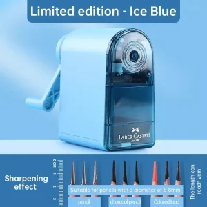 Temperamatite Faber Castell Temperamatite manuale regolabile per schizzi a carboncino per disegnare/schizzi Materiale scolastico artistico 1