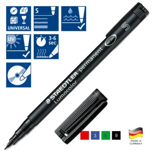 STAEDTLER Lumocolor Pennarello universale permanente CD Film Penna opaca Germania 313 314 317 318 1