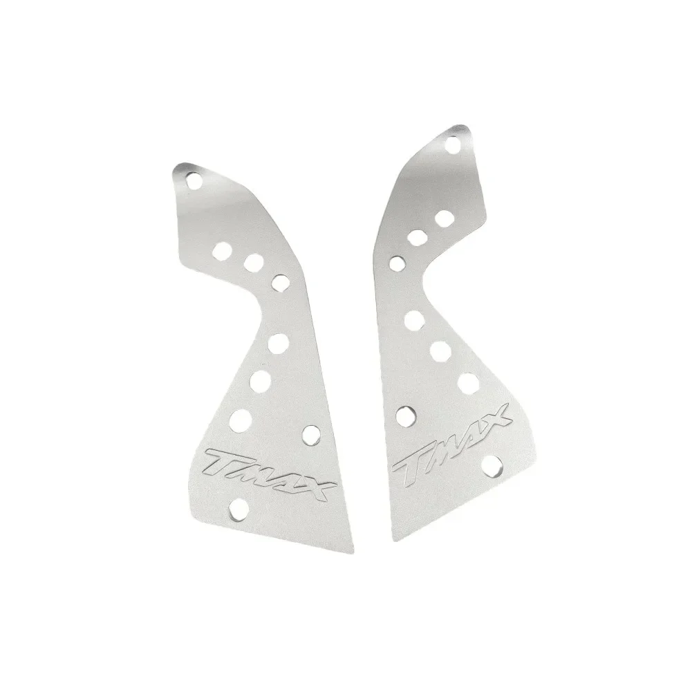 Moto TMAX 500 2008-2011 CNC Anteriore Poggiapiedi Rilievi Del Piede Pedale Piastra Pedali Piastra Antiscivolo Zerbino Per Yamaha T-MAX 500 08-11 4