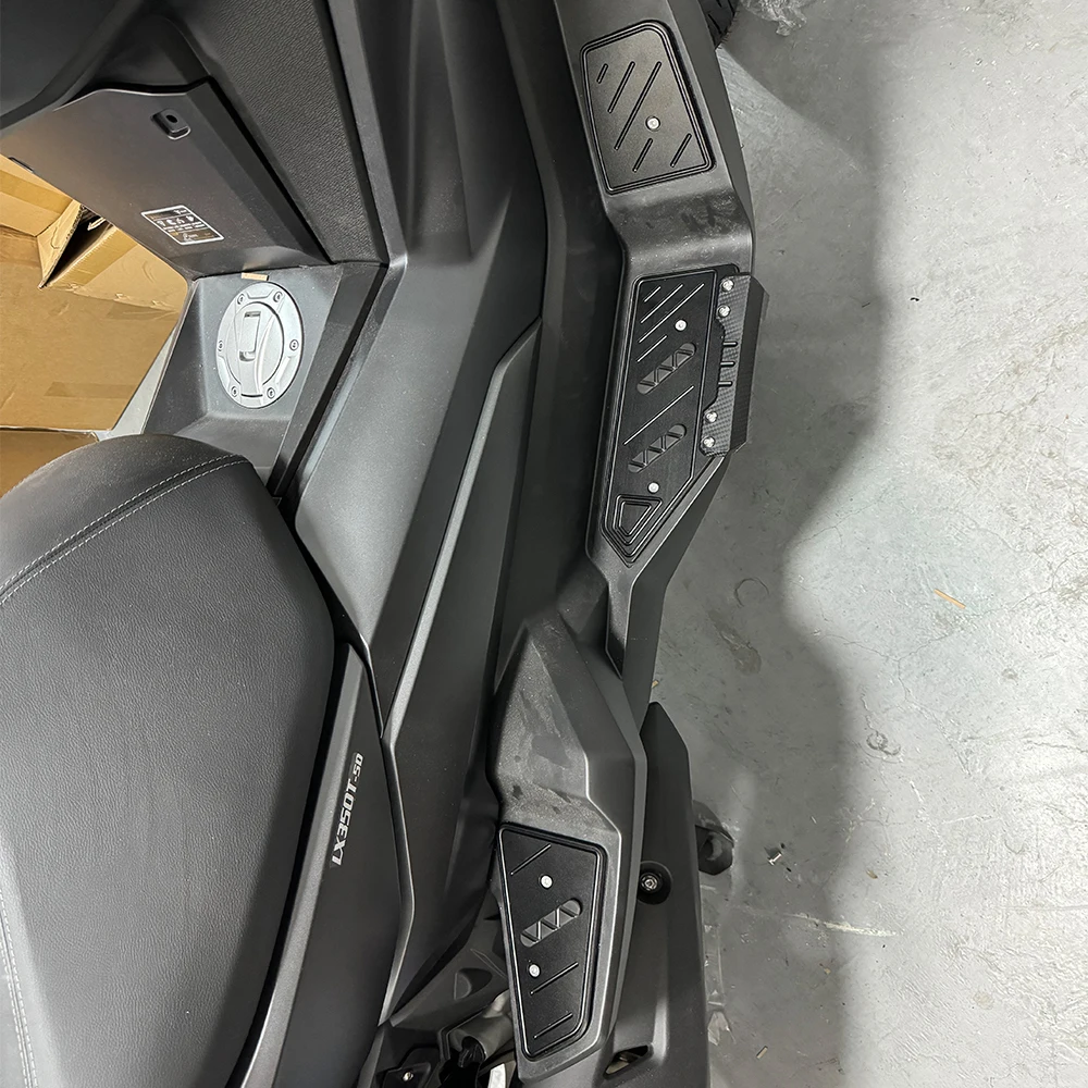 Per VOGE SR4 MAX350 MAX 350 Anteriore Posteriore Poggiapiedi Accessori Moto Poggiapiedi Pedana Passo Footpad Pedale Piastra Pedane 2