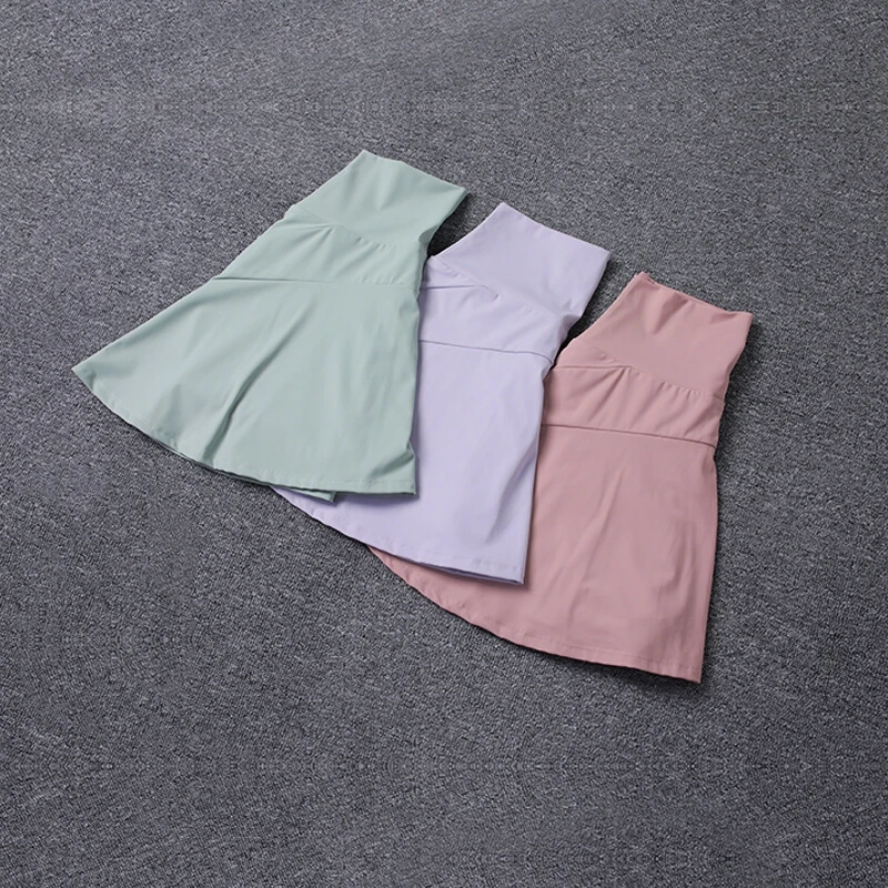 Pantaloncini sportivi da donna Abbigliamento fitness leggero da yoga Gonne da donna taglie forti Gonne da tennis 1