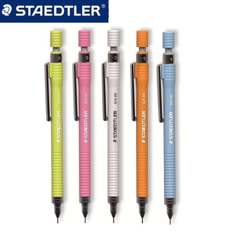 STAEDTLER 925 65 matite meccaniche matita da disegno professionale cancelleria forniture per ufficio scolastico asta per matita colorata con gomma 1