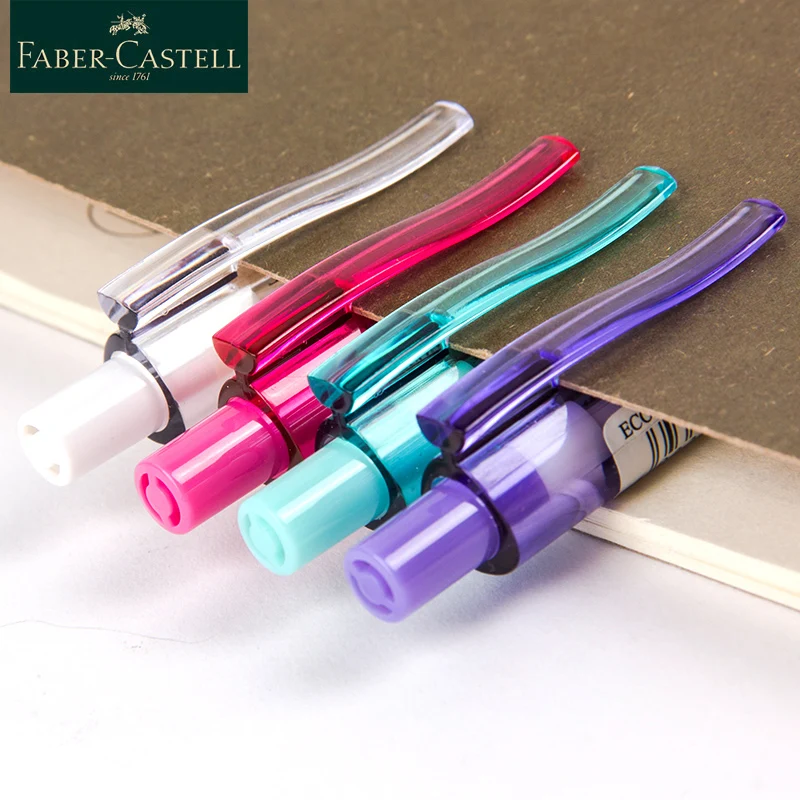 Matita meccanica Faber-Castell 0,5 mm nucleo di piombo 4 colori penna Traingle design antiscivolo per forniture per studenti di cancelleria 4