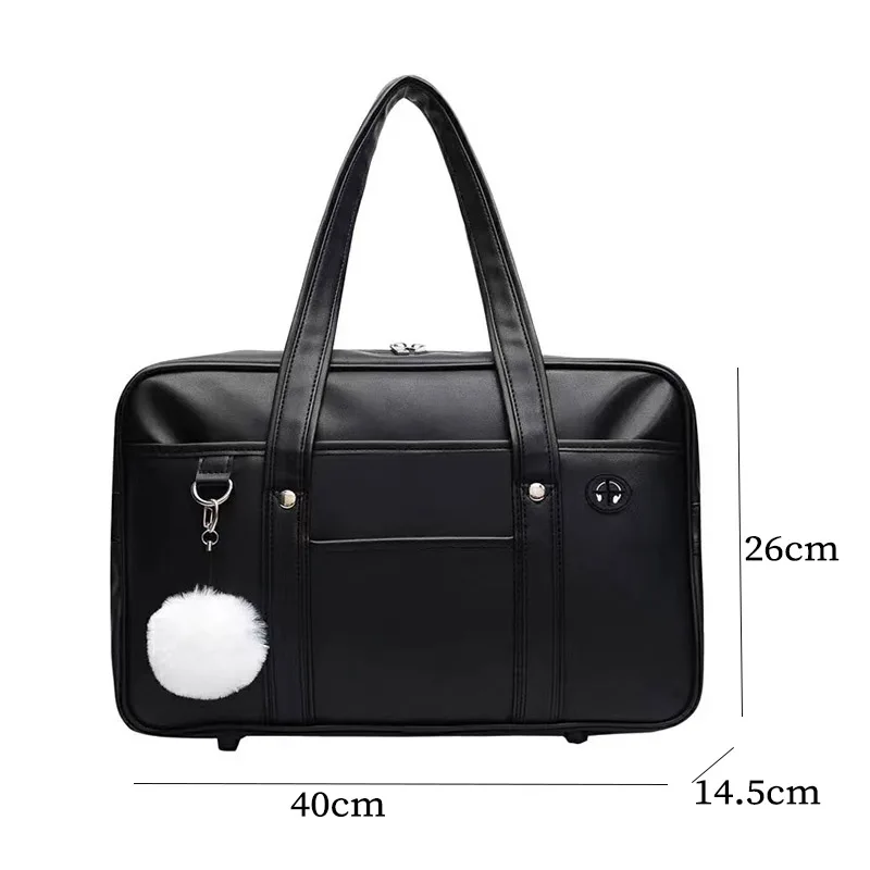 Zaino giapponese da donna, borsa a tracolla, borsa per libri, borsa uniforme, borsa per laptop, valigetta per pendolari, borse a tracolla Comic Con 6