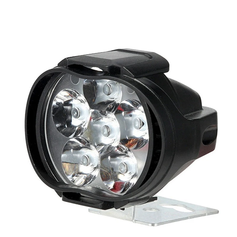 Moto 6 LED faro ausiliario impermeabile Moto faretti a LED lampada faro ausiliario accessori per attrezzature Moto 6