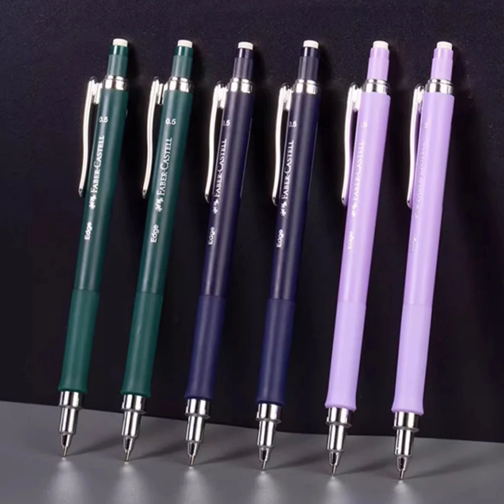 Matita meccanica tedesca Faber-castell Matita per attività di stampa da 0,5 mm Non facile da rompere Studente che disegna Cancelleria scolastica carina 6