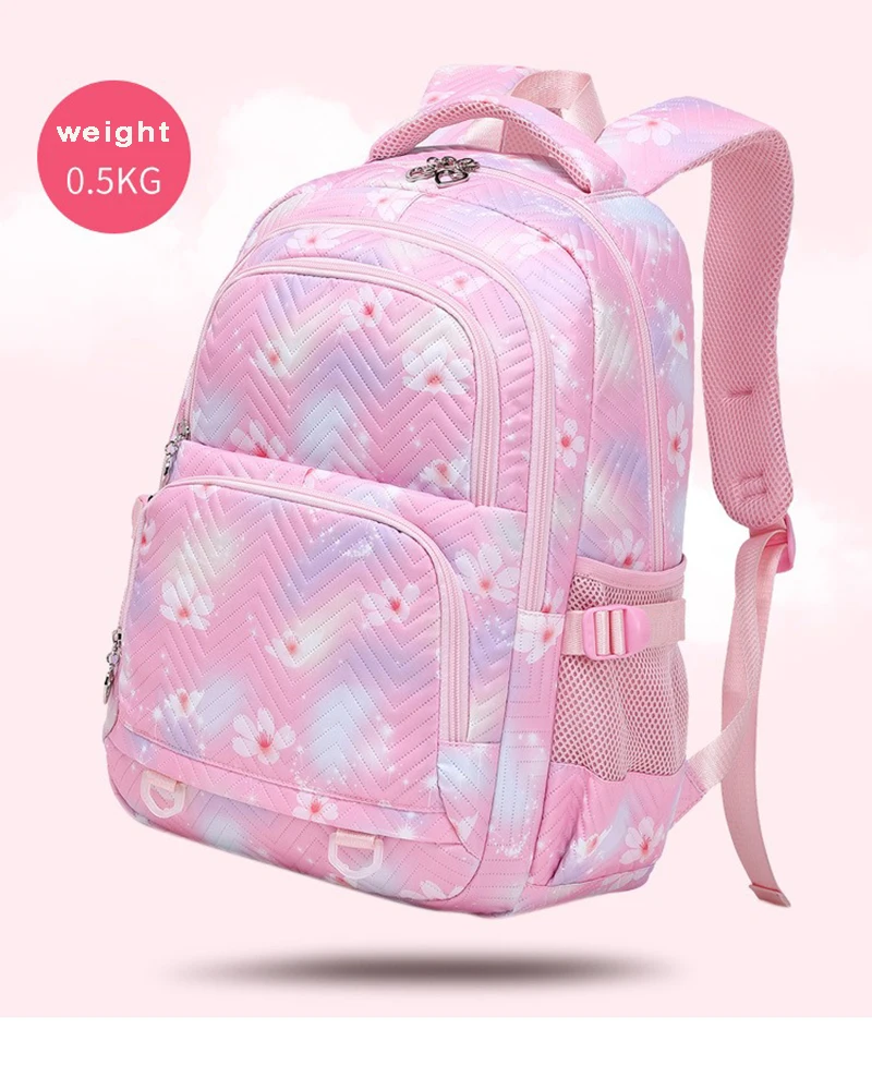 Lilo Stitch Studenti Zaino Set di borse da scuola Ragazza Ragazzo Zaino Primario Kawaii Borsa da viaggio impermeabile per bambini 6