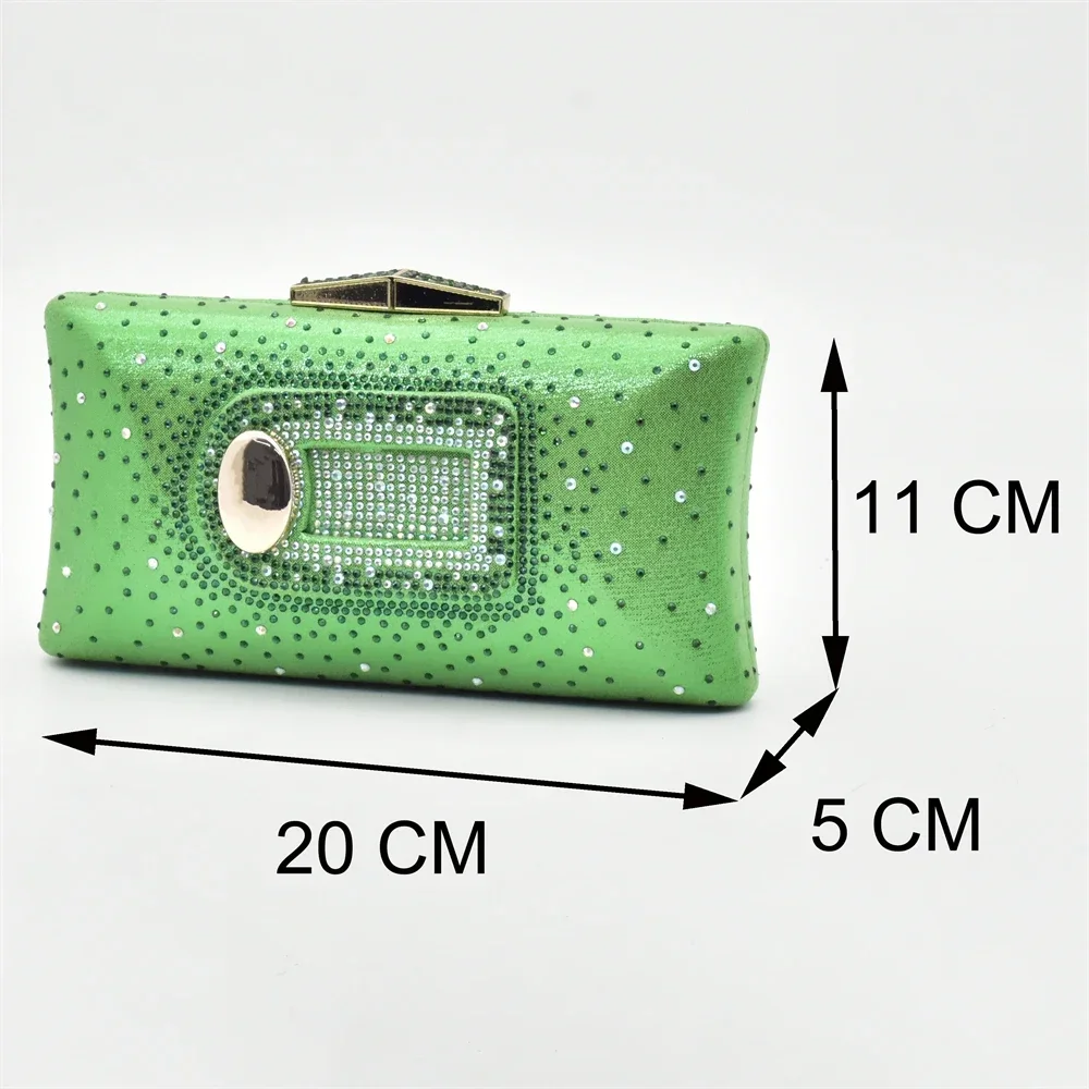 Nuovo Arrivo di Colore Viola di Cerimonia Nuziale Africana di Scarpe e Set di Borsa Delle Donne Scarpe e Borsa Set Decorato con Strass Nigeriano Donne scarpe 5