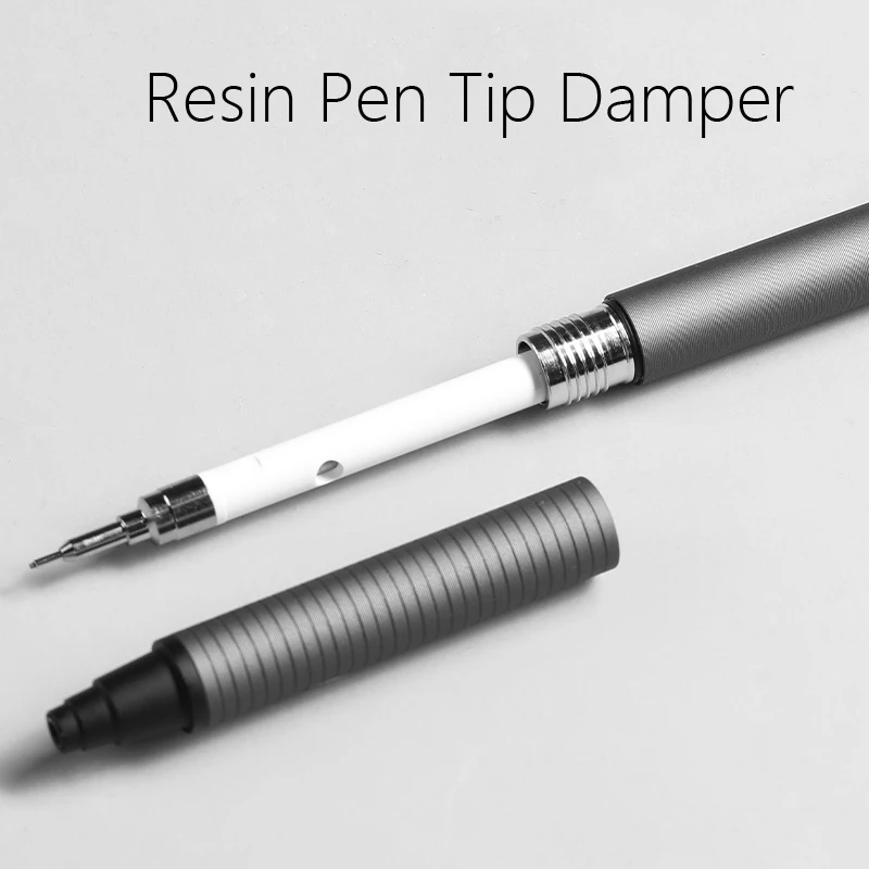 Uni KuruToga Matita meccanica in metallo M5-KH 0,5 mm Piombo più stabile Tecnologia nera Rotazione Lapices di fascia alta per l'ufficio scolastico 3