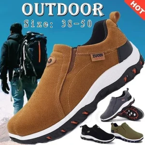 2023 Nuovo Escursionismo All'aperto Campeggio Corsa Leggera Jogging Sport Casual Scarpe da uomo Mocassini antiscivolo Scarpe da trekking di grandi dimensioni 38-50 1