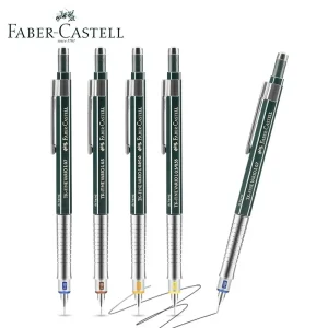 Faber-Castell TK-Fine VARIO-L matita automatica Design matita da disegno piombo a prova di rottura 0.3/0.5/0.7/0.9mm forniture di Design artistico 1