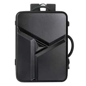 Zaino per Laptop da lavoro da uomo con guscio rigido da 17.3 ''addensato borsa da viaggio di grande capacità da 50 litri zaino per Computer di tendenza alla moda 1