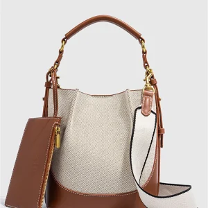 2024 nuova borsa a secchiello con tracolla a tracolla singola con tracolla larga di grande capacità 1