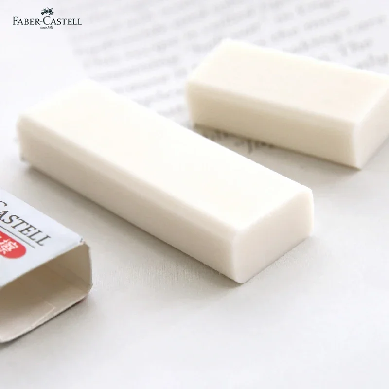 Faber Castell Gomma da matita Forte pulizia Gomma super pulita senza polvere per disegno/schizzo Gomme da cancellare Forniture di cancelleria artistica 4