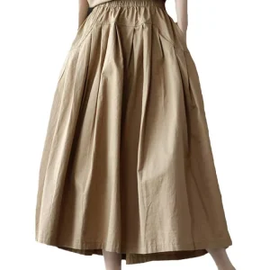 AmaxluluE 2025 Primavera Moda Abiti eleganti Donna Lusso Allentato Casual A-Line Gonne Donna Classico Vintage Elastico Streetwear 1