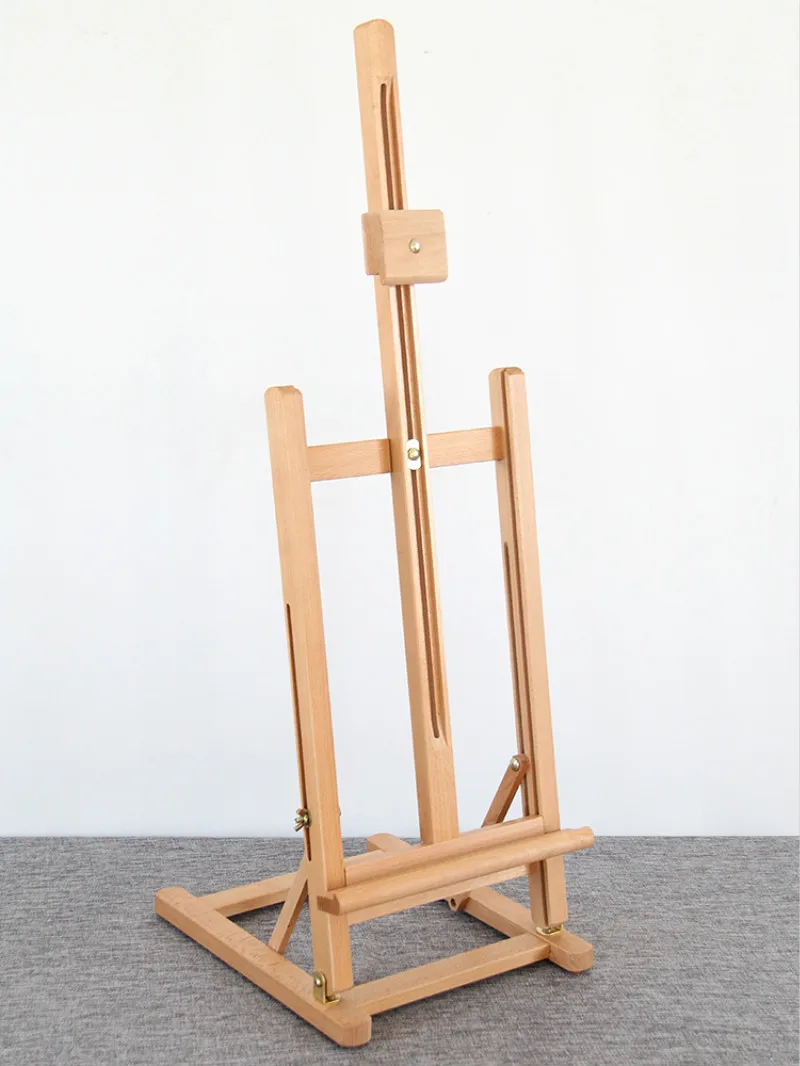 Mini Tavolo Cavalletto Caballete De Pintura Cavalletto di Legno Artista Pittura A Olio Cavalletto Stand Accessori Pittura Acquerello Tavolo Da Disegno 3