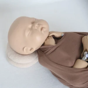 Puntelli per fotografia di cuscini in posa per neonati ciambella per bambini in posa cuscino per puntelli di fiori per foto di testa di bambino 1