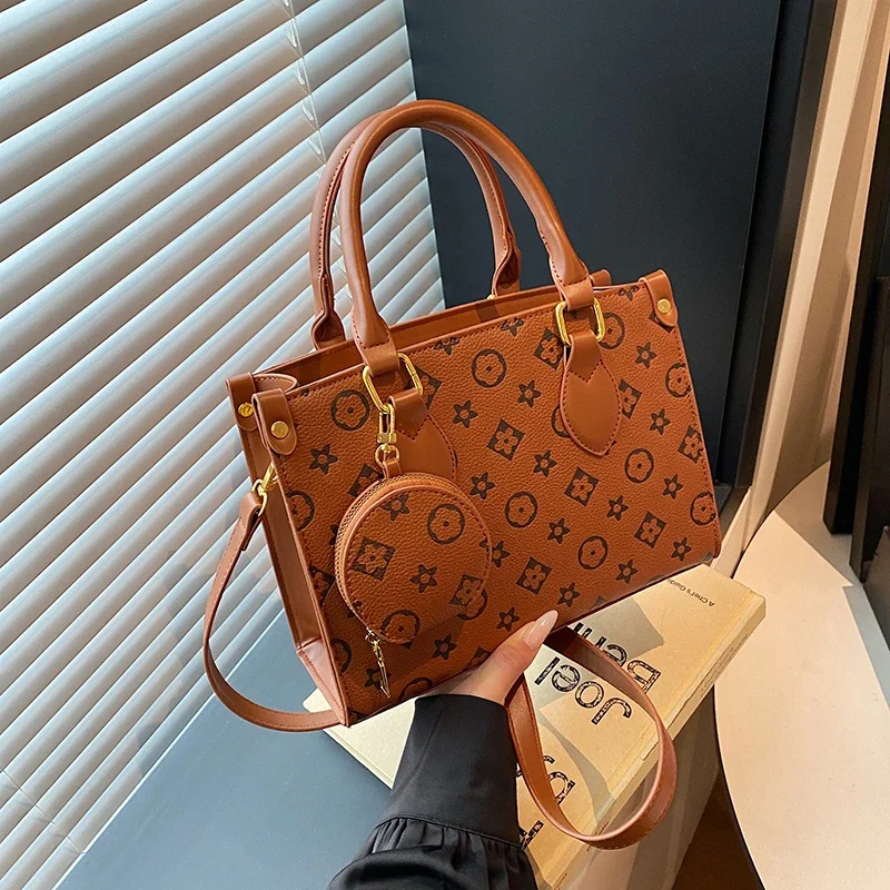 Borsa a tracolla in pelle di design di lusso per donna Borsa a tracolla classica elegante popolare tra le signore 2