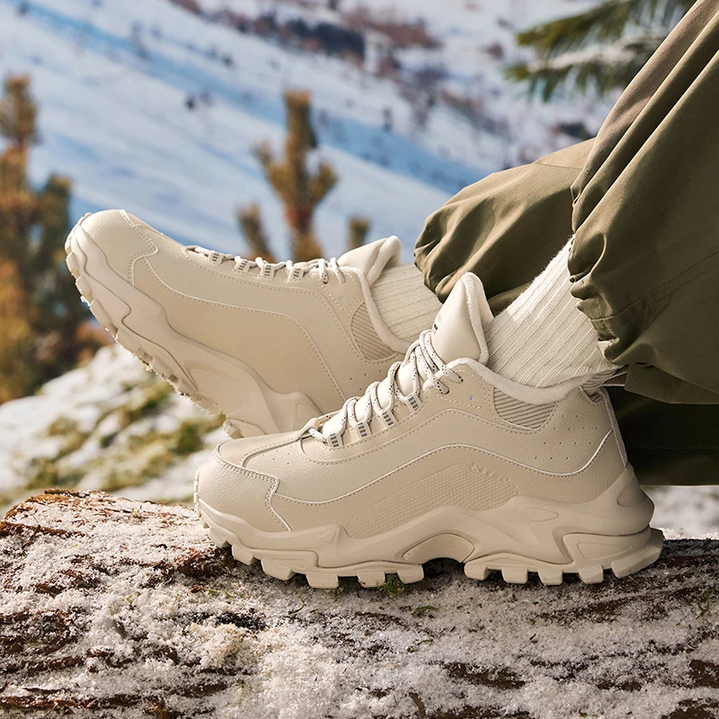 Scarpe in cotone Xtep da donna 2024 scarpe sportive morbide e calde invernali sneakers comode e durevoli retrò alla moda 876418370014 3