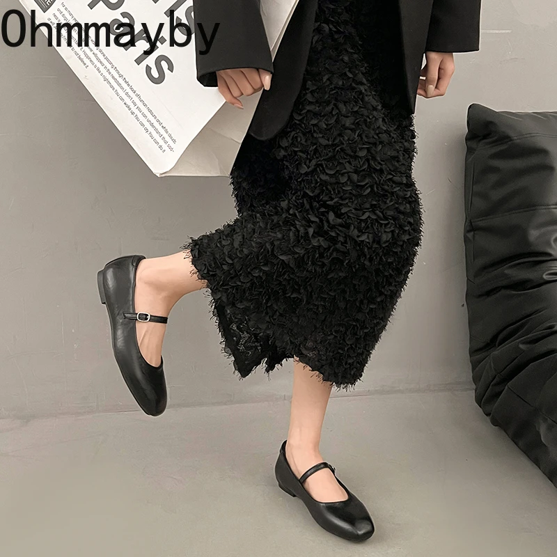 Mocassini da donna con stampa leopardata Scarpe basse alla moda 2025 Scarpe da donna eleganti con suola morbida Mary Jane primaverili 4