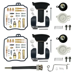 YAMAHA V-STAR DRAGSTAR XVS650 Kit di riparazione carburatore moto Carb Float diaframma Aircut Set di viti per acceleratore parti 1