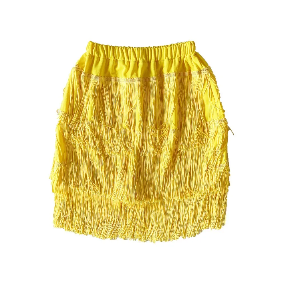 Y2k Gonna Streetwear Ballo latino Nappa Abiti di moda Casual Vintage Estate Abbigliamento donna Abbigliamento da ballo Costume da spettacolo 6