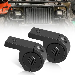 Staffa di montaggio Hot Bull Bar Faretto per luce di guida fendinebbia Staffa di morsetto universale per supporto per fendinebbia per auto e moto 1