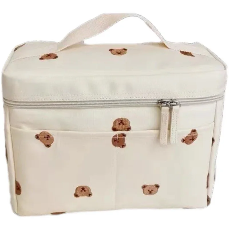 Borsa isolante per orsi per bambini Borsa portaoggetti per carrello per bambini Borsa per mamma Borsa per il trasporto Borsa di grande capacità Bello aspetto elevato 6