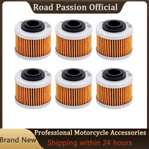 1/2/3/4/6 pezzi filtro olio moto per Can-Am ATV 990 GS RS RT Spyder SE5 420256452 1