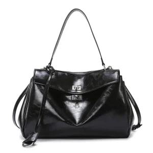 Borse da donna 2025 marchio di lusso Rodeo primavera autunno borse da donna in vera pelle pendolari borse a tracolla da donna con fibbia in oro 1