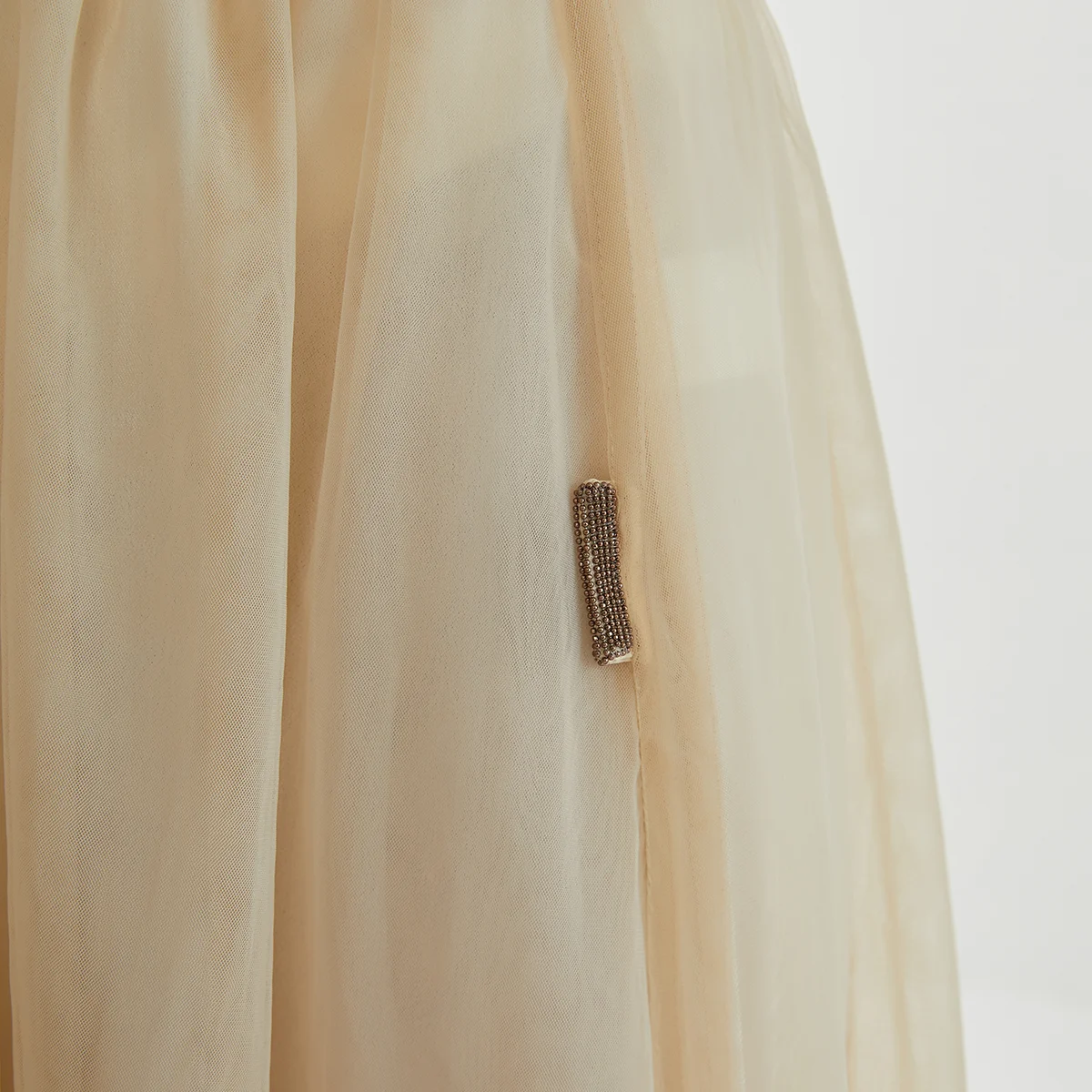 K1290W abbigliamento di alta qualità a vita alta gonne a pieghe Midi gonne lunghe da donna per gonna in Tulle da donna 6