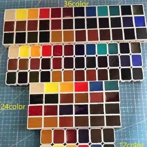 Originale Daniel Smith Minerale Acquerello Vernice 12/24/36 Colore Solido Artista Acuarela Professionale Principiante Акudenриум Rifornimenti d'arte 1