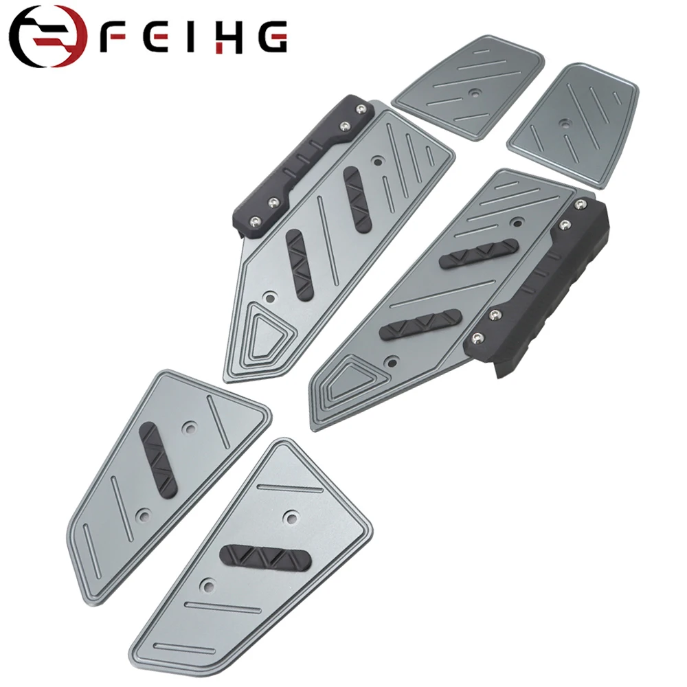 Per VOGE SR4 MAX350 MAX 350 Anteriore Posteriore Poggiapiedi Accessori Moto Poggiapiedi Pedana Passo Footpad Pedale Piastra Pedane 6