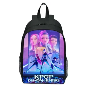 Huntrix Kpop Witch Hunt Zaino di grande capacità Mochila Zaino per computer Borsa da viaggio sportiva per ragazzi e ragazze Miglior regalo 1